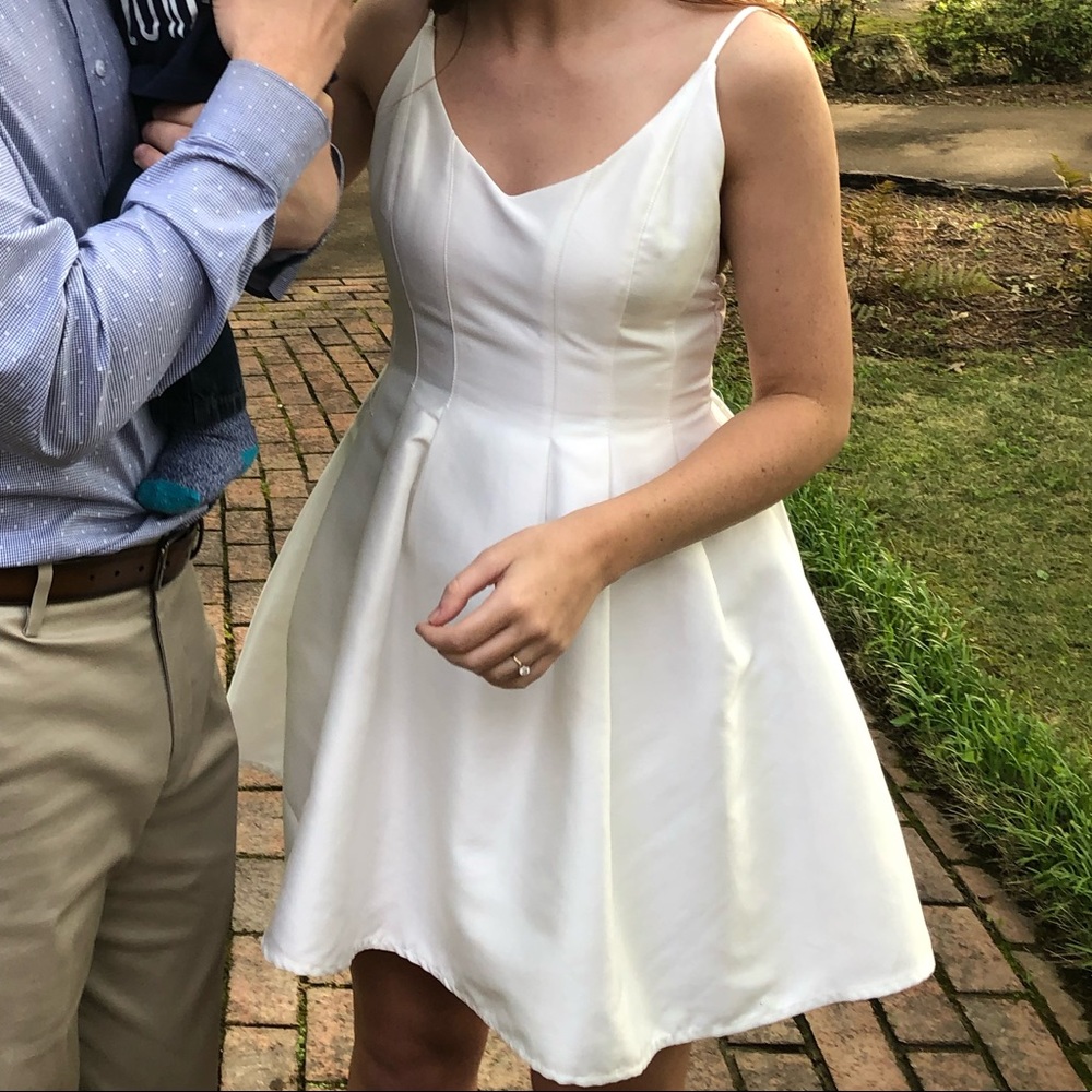 Boutique white dress